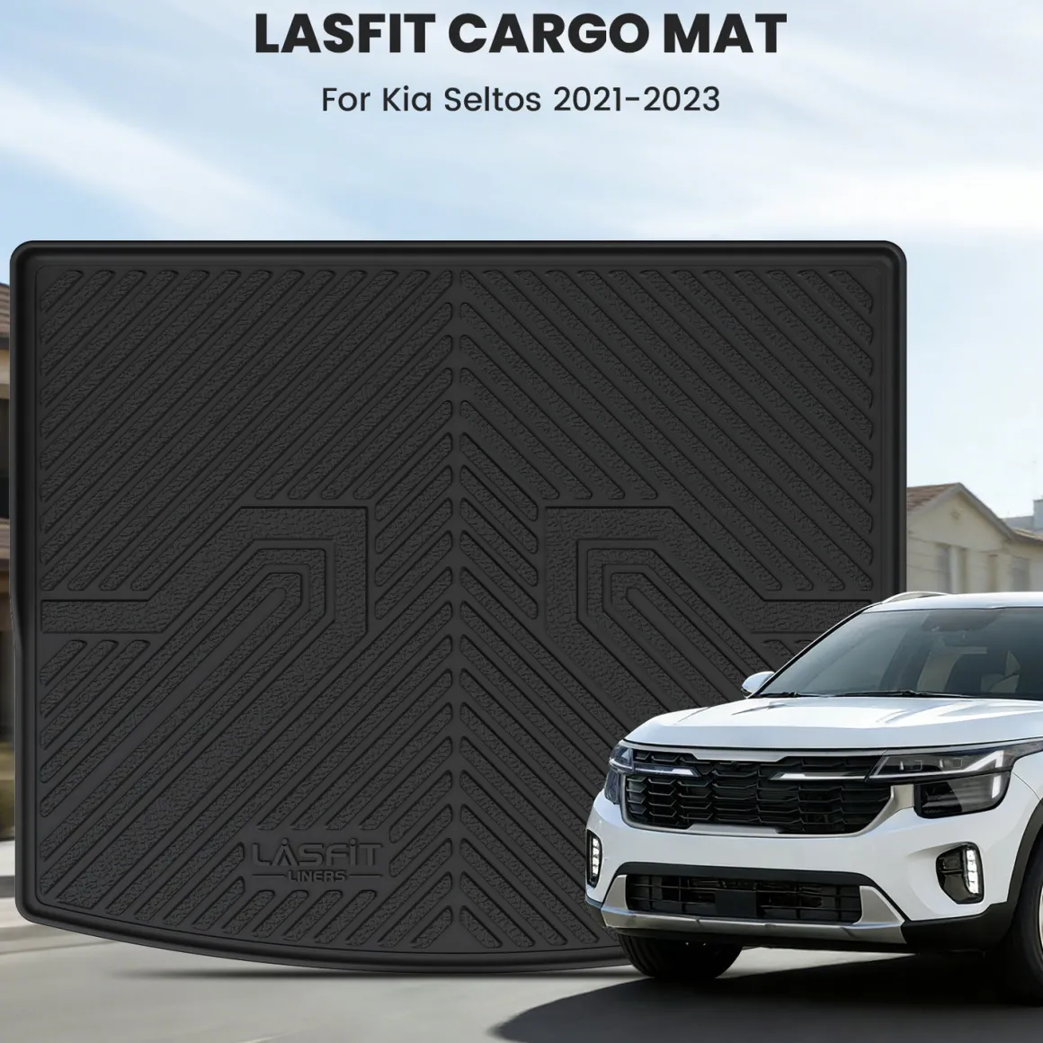 Fit for 2021-2026 Kia Seltos Floor Mats or Cargo Mat, Not Fit 2025+ EX AWD
