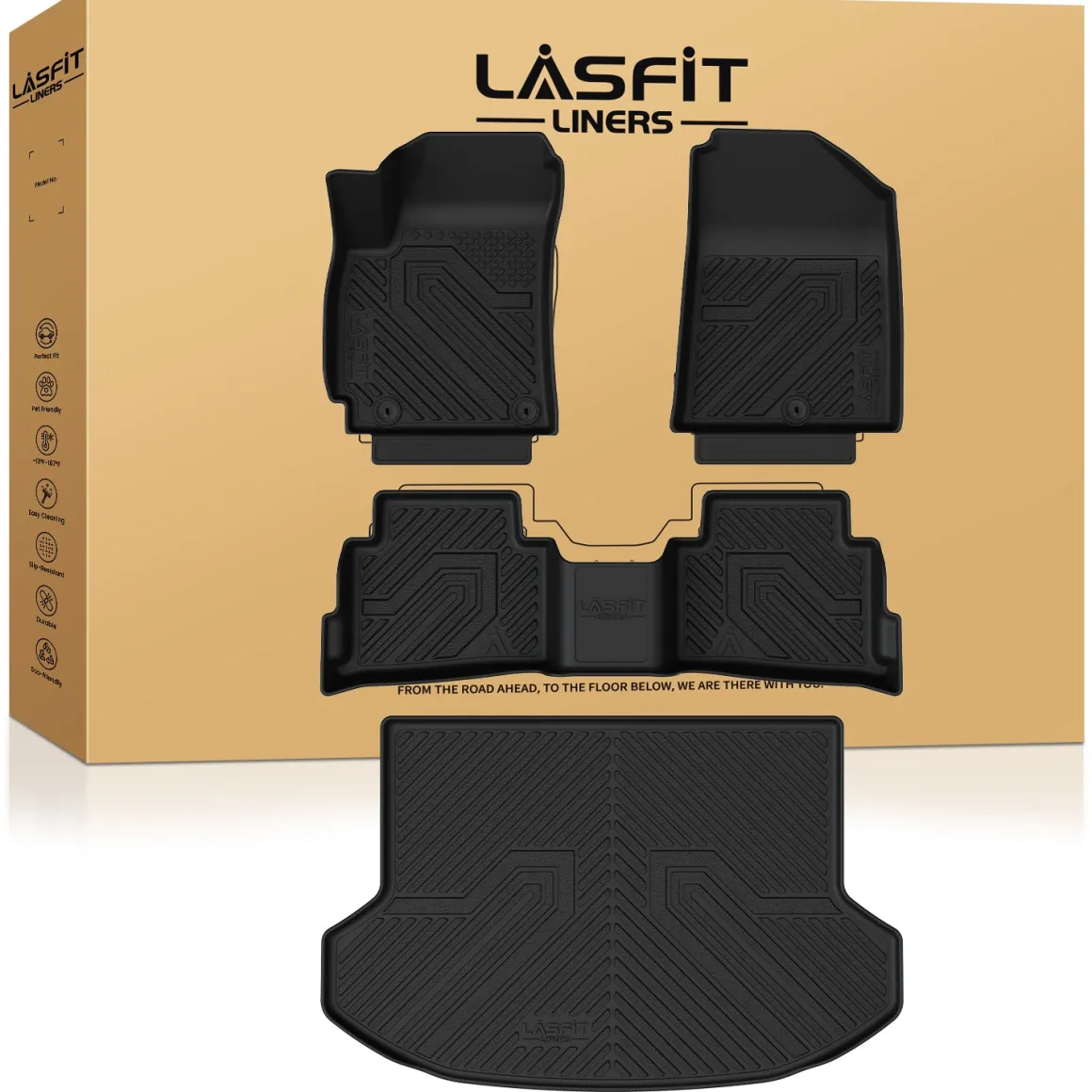 Fit for 2021-2026 Kia Seltos Floor Mats or Cargo Mat, Not Fit 2025+ EX AWD