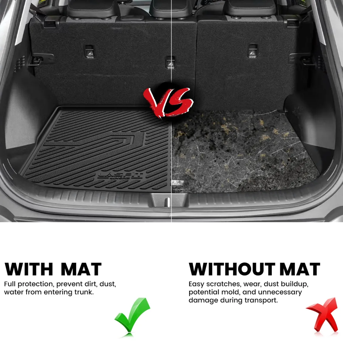 Fit for 2021-2026 Kia Seltos Floor Mats or Cargo Mat, Not Fit 2025+ EX AWD