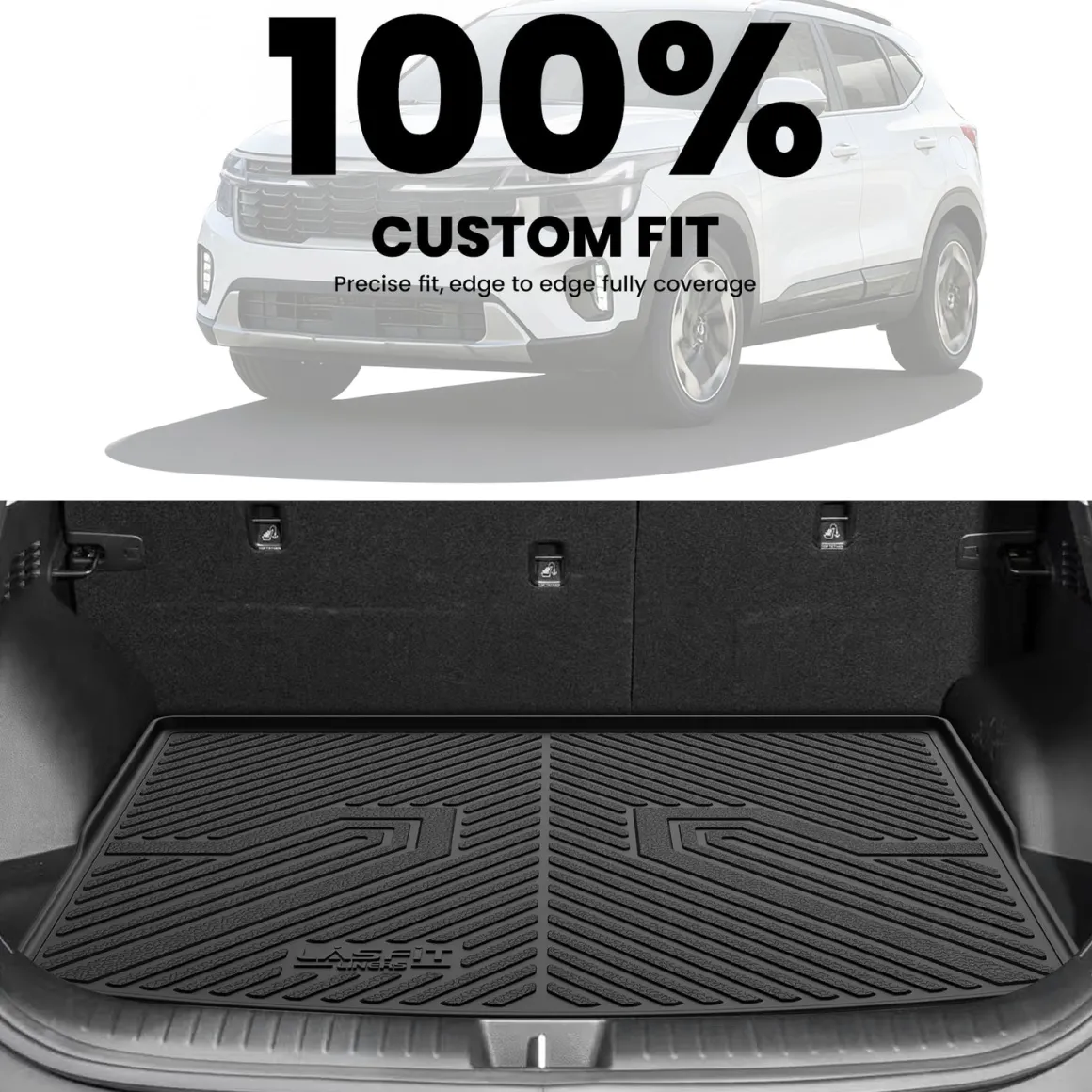 Fit for 2021-2026 Kia Seltos Floor Mats or Cargo Mat, Not Fit 2025+ EX AWD