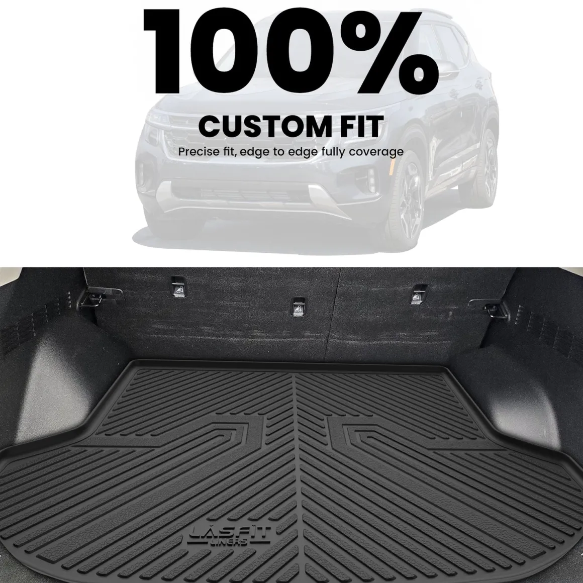 Fit for 2021-2026 Kia Seltos Floor Mats or Cargo Mat, Not Fit 2025+ EX AWD