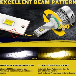 Fit for 2024-2026 Kia Seltos The Brightest LED Bulbs Upgrade | Tested and Verified