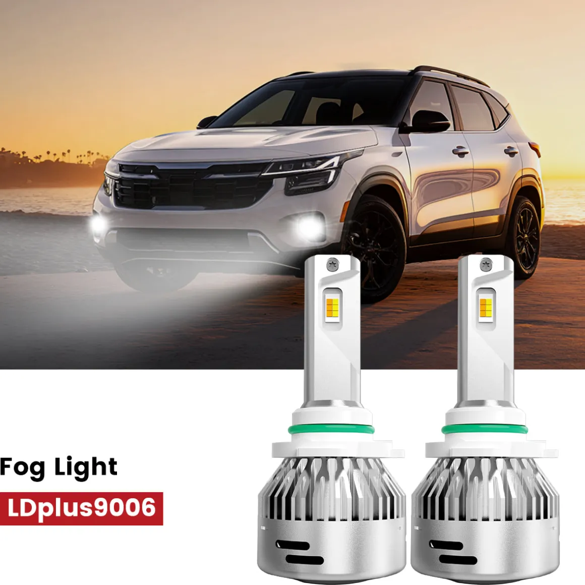 Fit for 2024-2026 Kia Seltos The Brightest LED Bulbs Upgrade | Tested and Verified