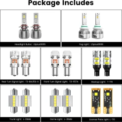 Fit for 2024-2026 Kia Seltos The Brightest LED Bulbs Upgrade | Tested and Verified