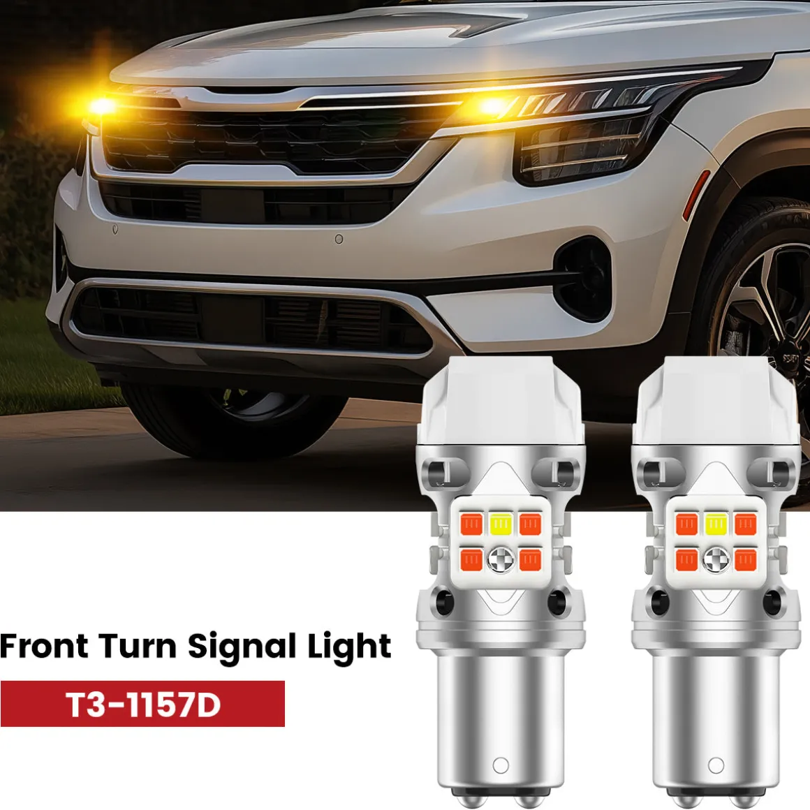 Fit for 2021-2023 Kia Seltos The Brightest LED Bulbs Upgrade | Tested and Verified