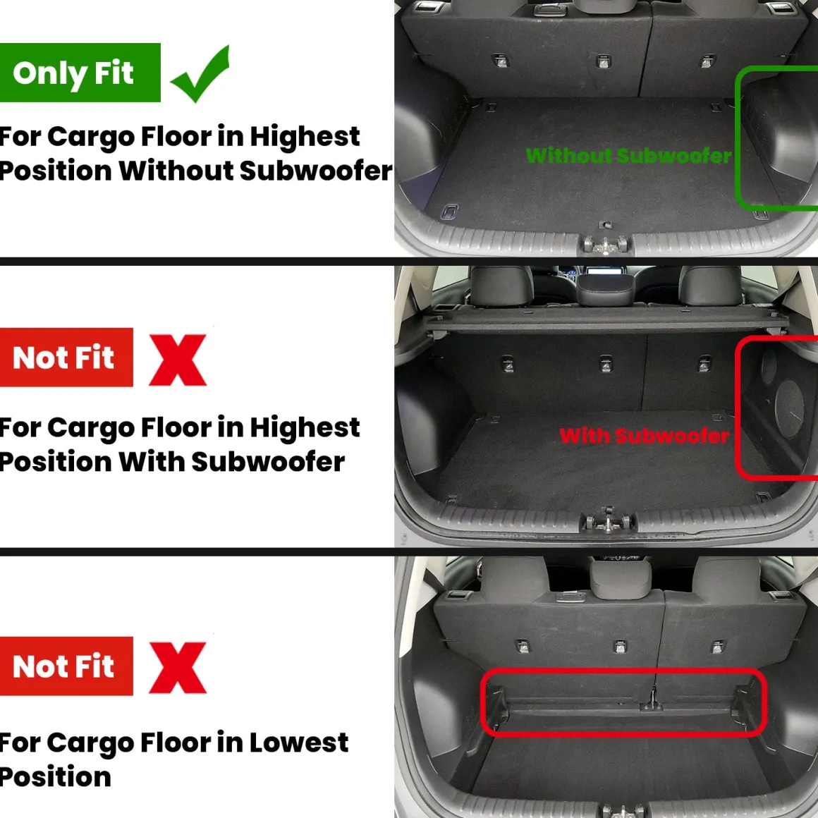 Fit for 2020-2025 Kia Soul Floor Mats & Cargo Mat