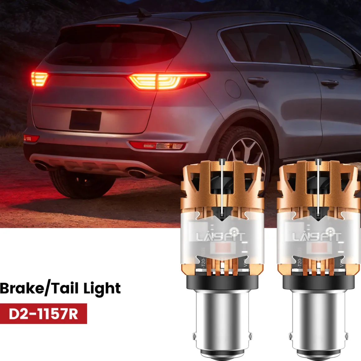 Fit for 2017-2019 Kia Sportage The Brightest LED Bulbs Upgrade