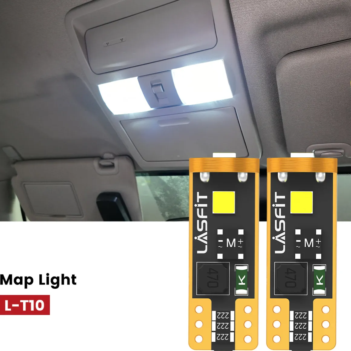 Fit for 2014-2016 Kia Sportage The Brightest LED Bulbs Upgrade