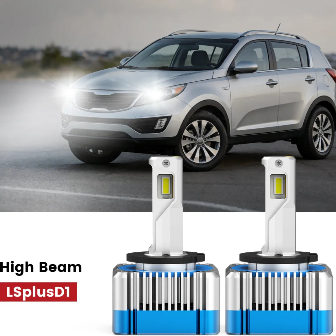 Fit for 2014-2016 Kia Sportage The Brightest LED Bulbs Upgrade