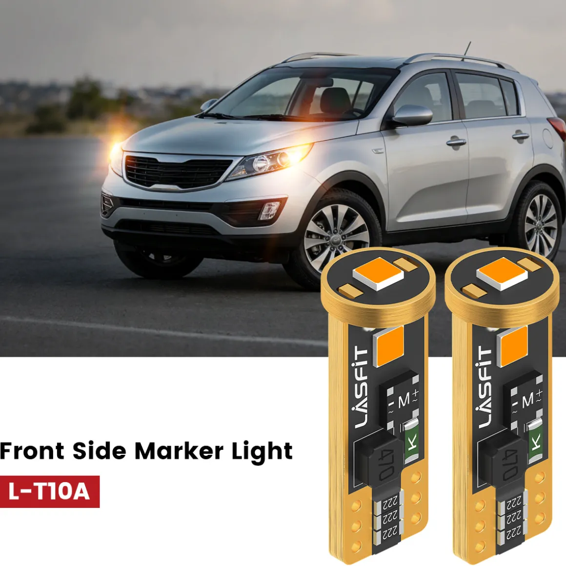 Fit for 2014-2016 Kia Sportage The Brightest LED Bulbs Upgrade