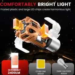 Fit for 2014-2016 Kia Sportage The Brightest LED Bulbs Upgrade