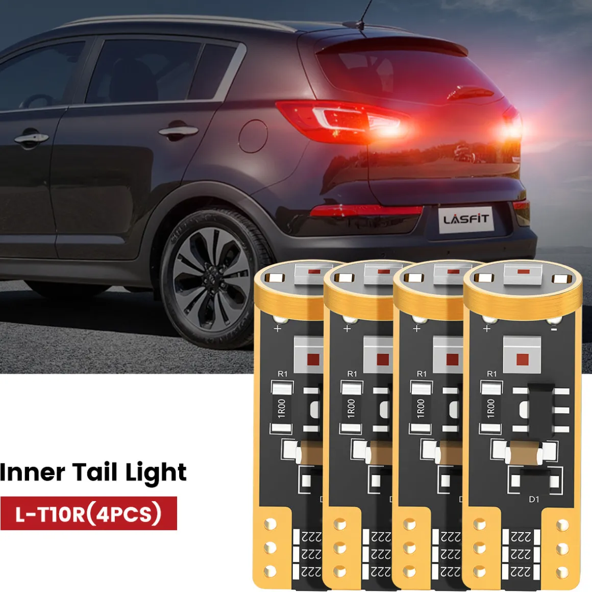 Fit for 2011-2013 Kia Sportage The Brightest LED Bulbs Upgrade