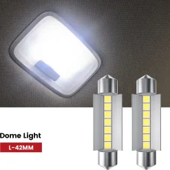 Fit for 2011-2013 Kia Sportage The Brightest LED Bulbs Upgrade