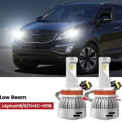 Fit for 2011-2013 Kia Sportage The Brightest LED Bulbs Upgrade