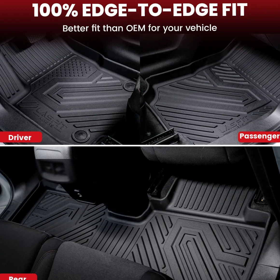 Fit for 2027 Kia Telluride Floor Mats or Seatback & Cargo & Rear Trunk Mat
