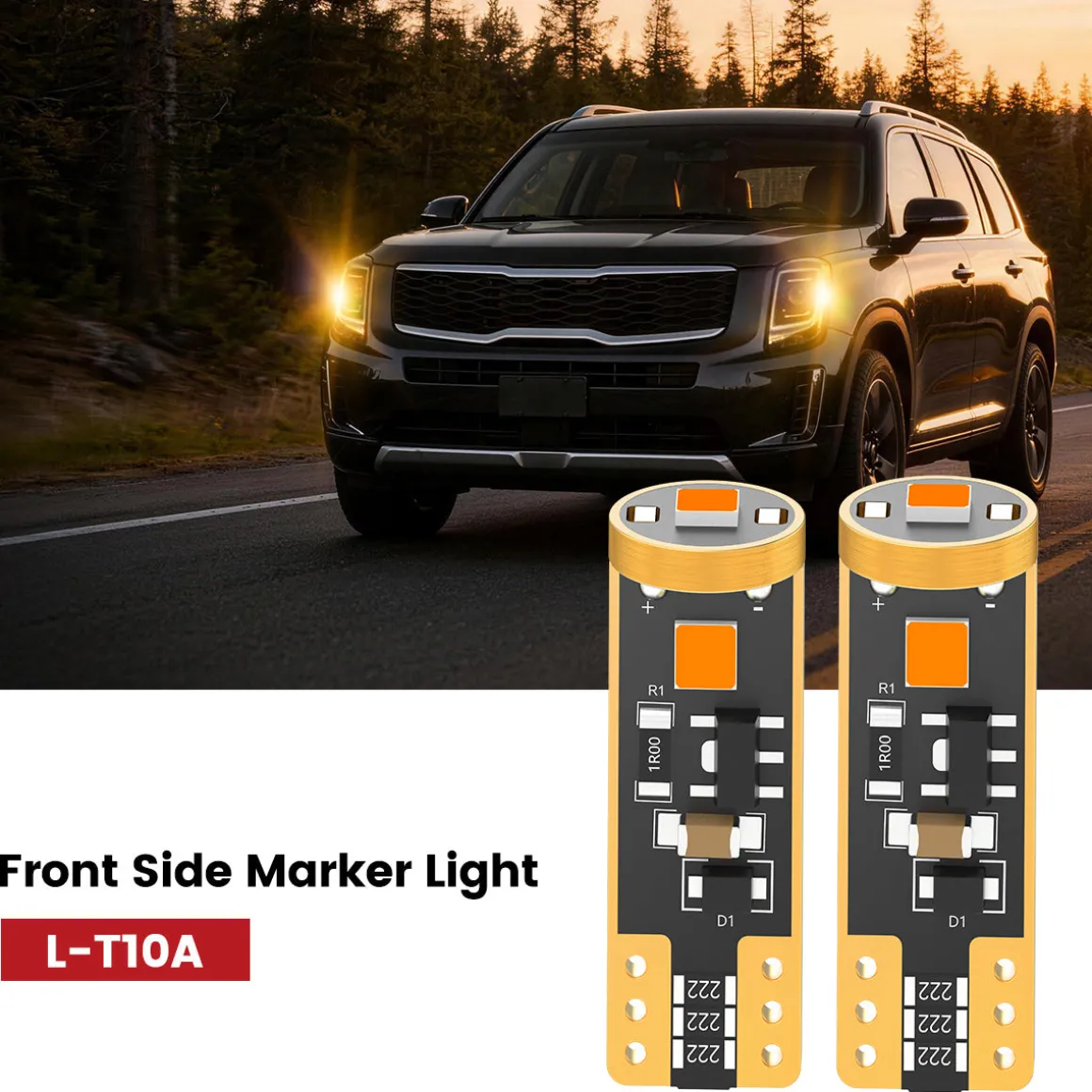 Fit for 2020-2022 Kia Telluride LED Bulbs Upgrade