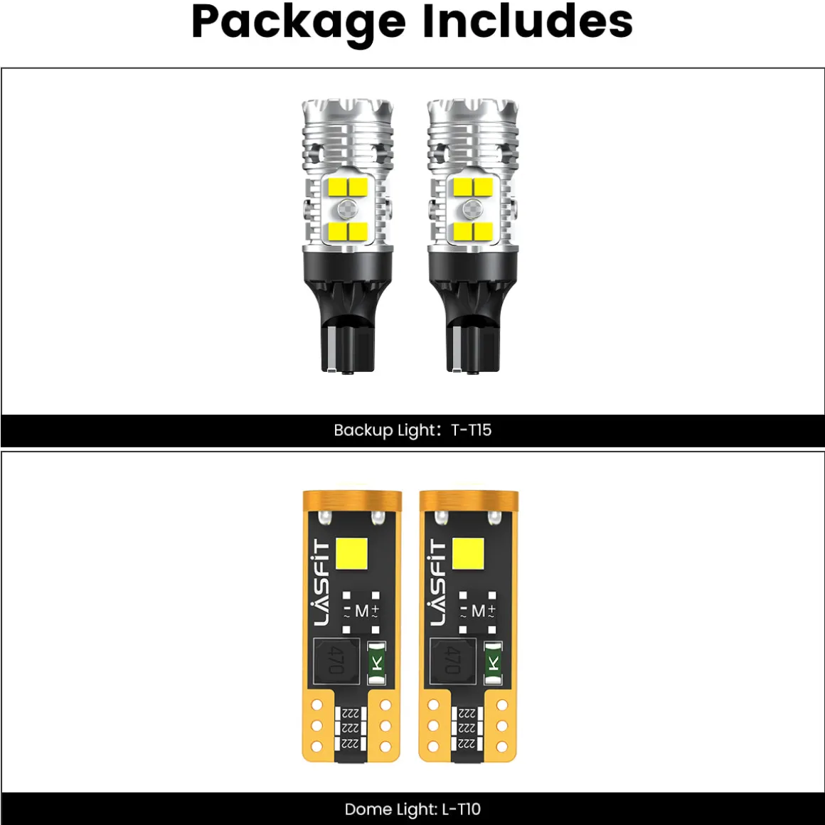 Fit for 2020-2022 Kia Telluride LED Bulbs Upgrade