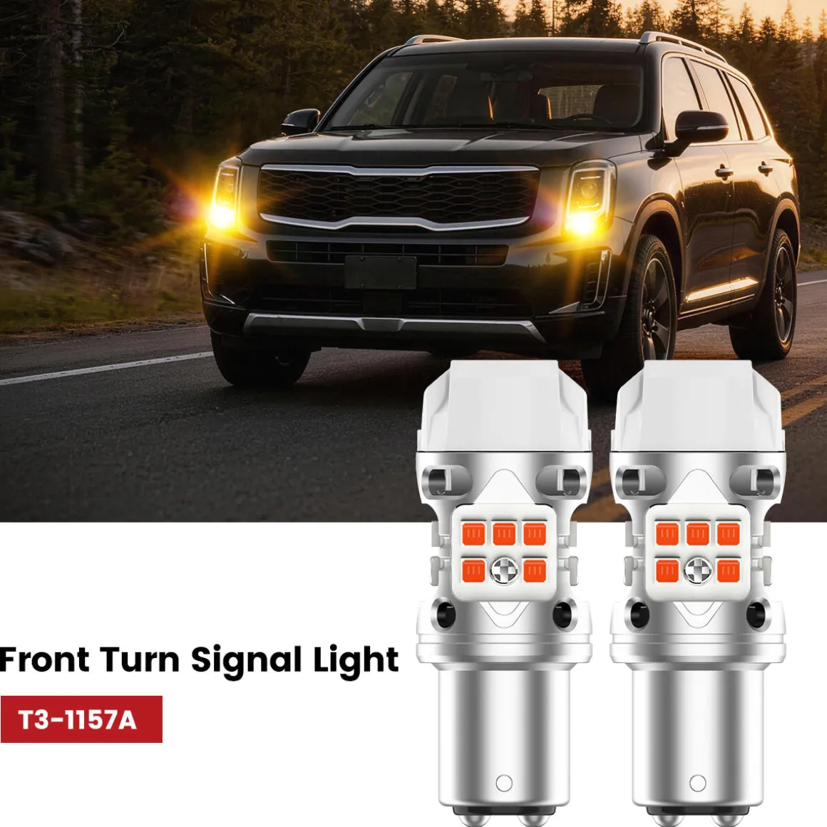 Fit for 2020-2022 Kia Telluride LED Bulbs Upgrade