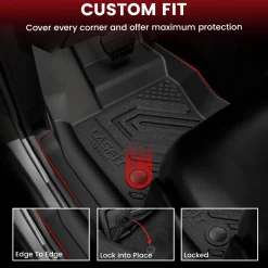 Fit for 2020-2026 Land Rover Defender 110 Floor Mats & Cargo Mat