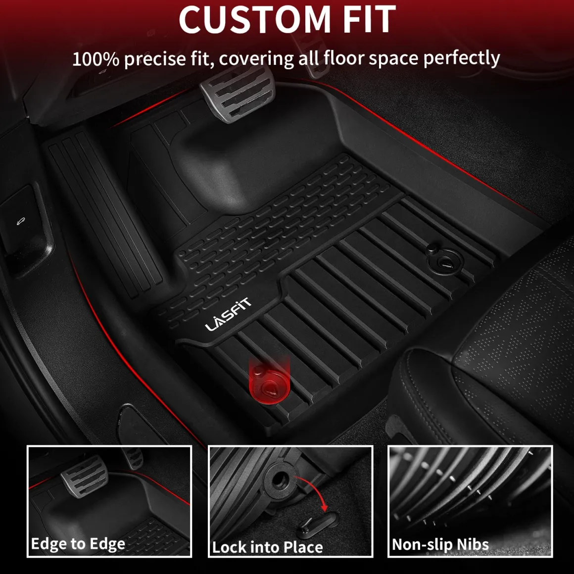 Fit for 2017-2026 Land Rover Range Rover Velar Floor Mats