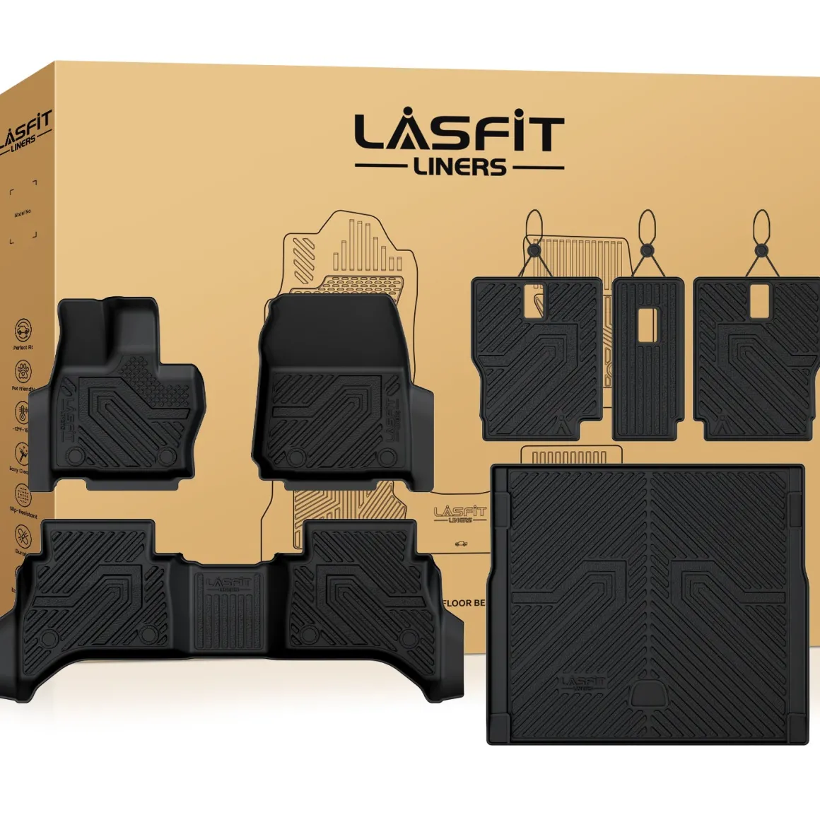Fit for 2023-2026 Land Rover Range Rover Sport Floor Mats & Cargo Mat