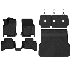 Fit for 2024-2026 Lexus GX550 Floor Mats, Fit 5-seater and With Cool Box Only