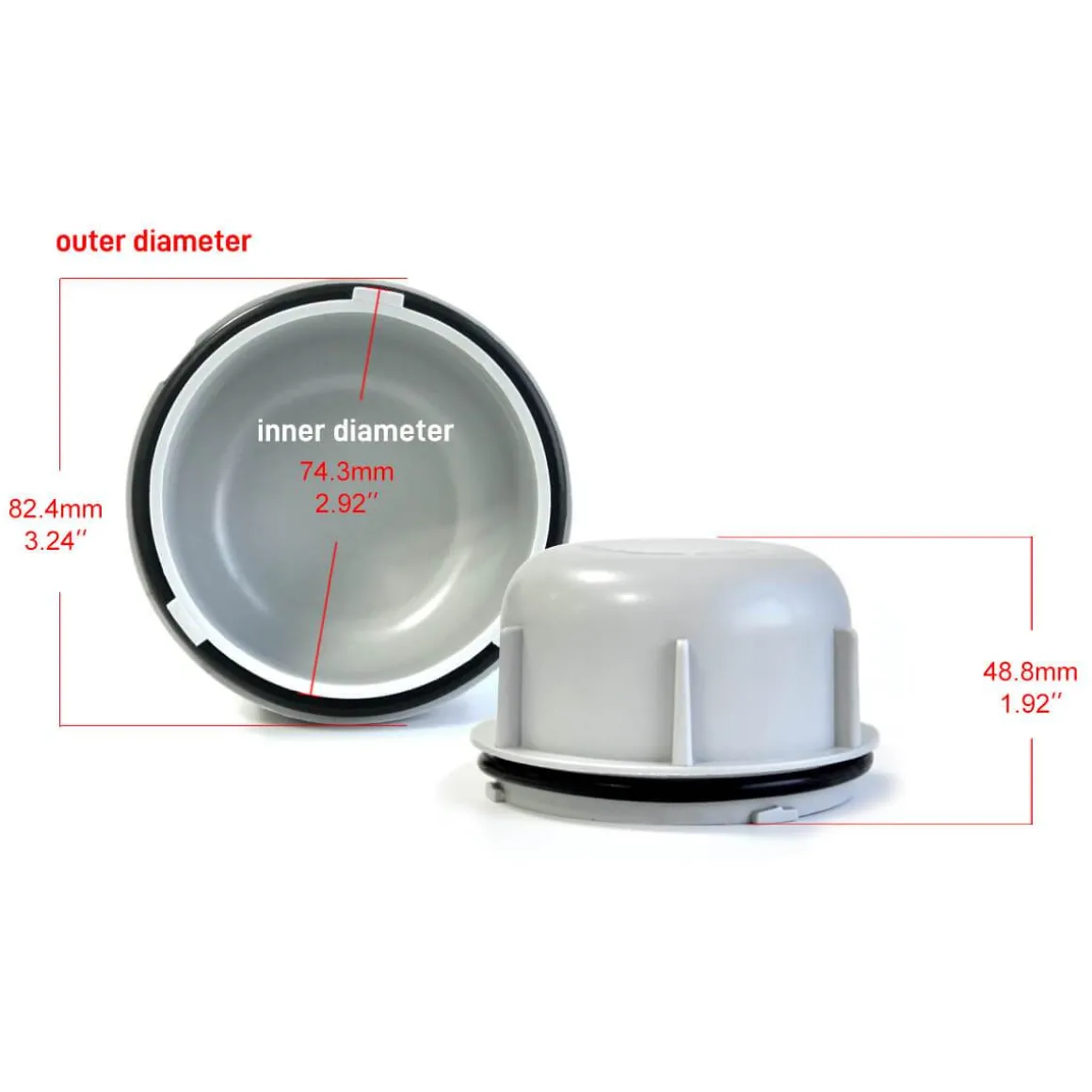 Fit for Lexus LX470 LED Bulb Dust Cover Seal Cap Waterproof OEM Design