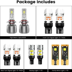 Fit for 2015-2017 Lexus NX The Brightest LED Bulbs Upgrade | Tested and Verified