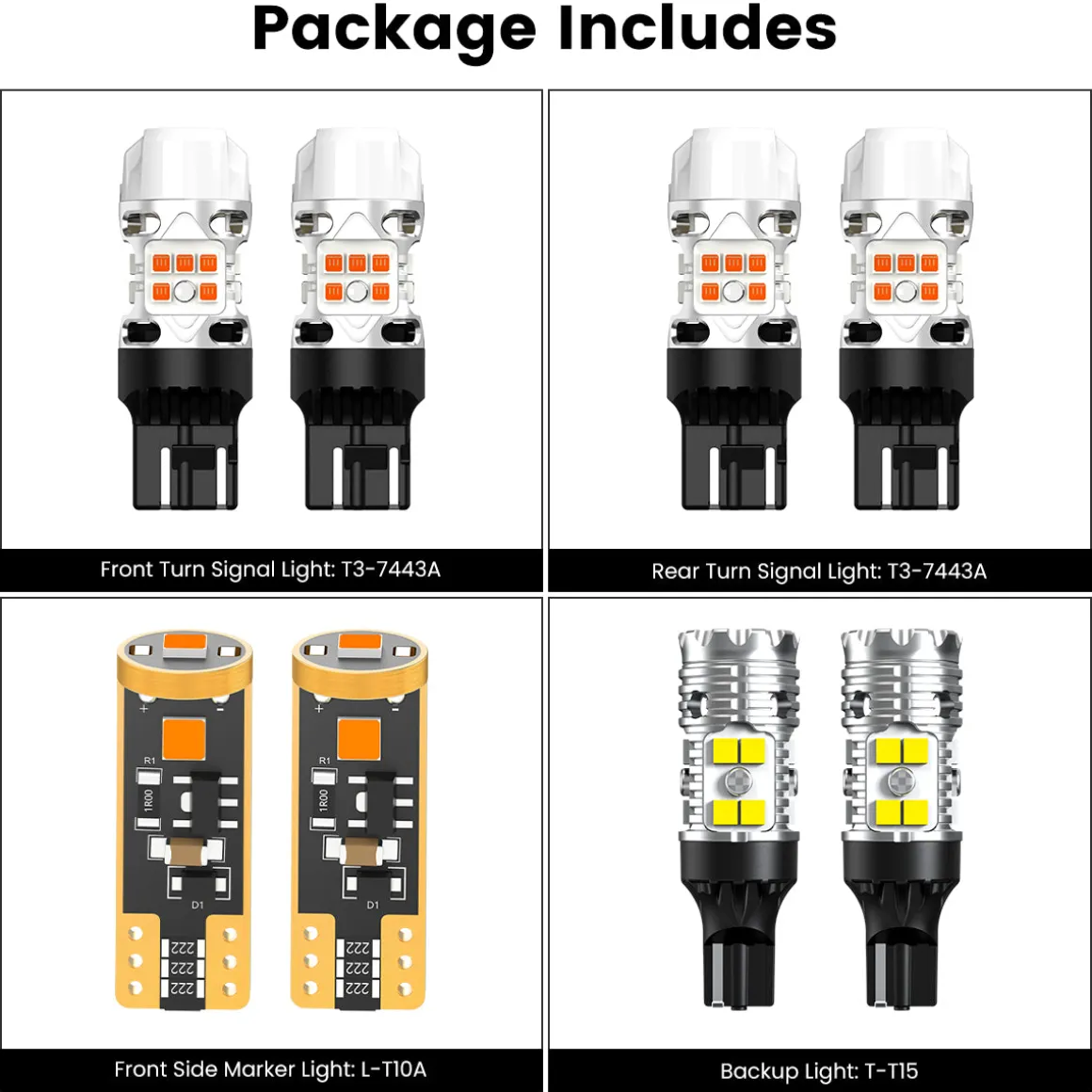 Fit for 2020-2022 Lexus RX LED Bulbs Upgrade | Tested and Verified