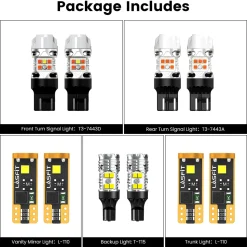 Fit for 2016-2019 Lexus RX LED Bulbs Upgrade | Tested and Verified