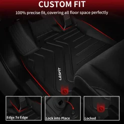 Fit for 2016-2022 Lexus RX350 RX450h Floor Mats or Cargo Mats, Don't Fit 2018-2022 RX L Models