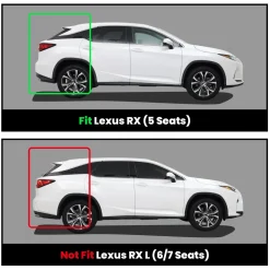 Fit for 2016-2022 Lexus RX350 RX450h Floor Mats or Cargo Mats, Don't Fit 2018-2022 RX L Models