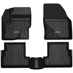 Fit for 2015-2019 Lincoln MKC Custom Floor Mats TPE Material 1st & 2nd Row Seat