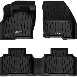 Fit for 2016-2018 Lincoln MKX Custom Floor Mats TPE Material 1st & 2nd Row Seat