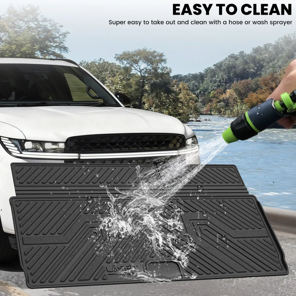 Fit for 2024-2026 Lincoln Navigator L / Navigator Standard Cargo & 3rd Row Seatback Mats