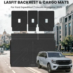 Fit for 2024-2026 Lincoln Navigator L / Navigator Standard Cargo & 3rd Row Seatback Mats
