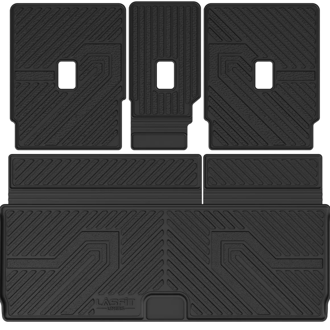 Fit for 2024-2026 Lincoln Navigator L / Navigator Standard Cargo & 3rd Row Seatback Mats