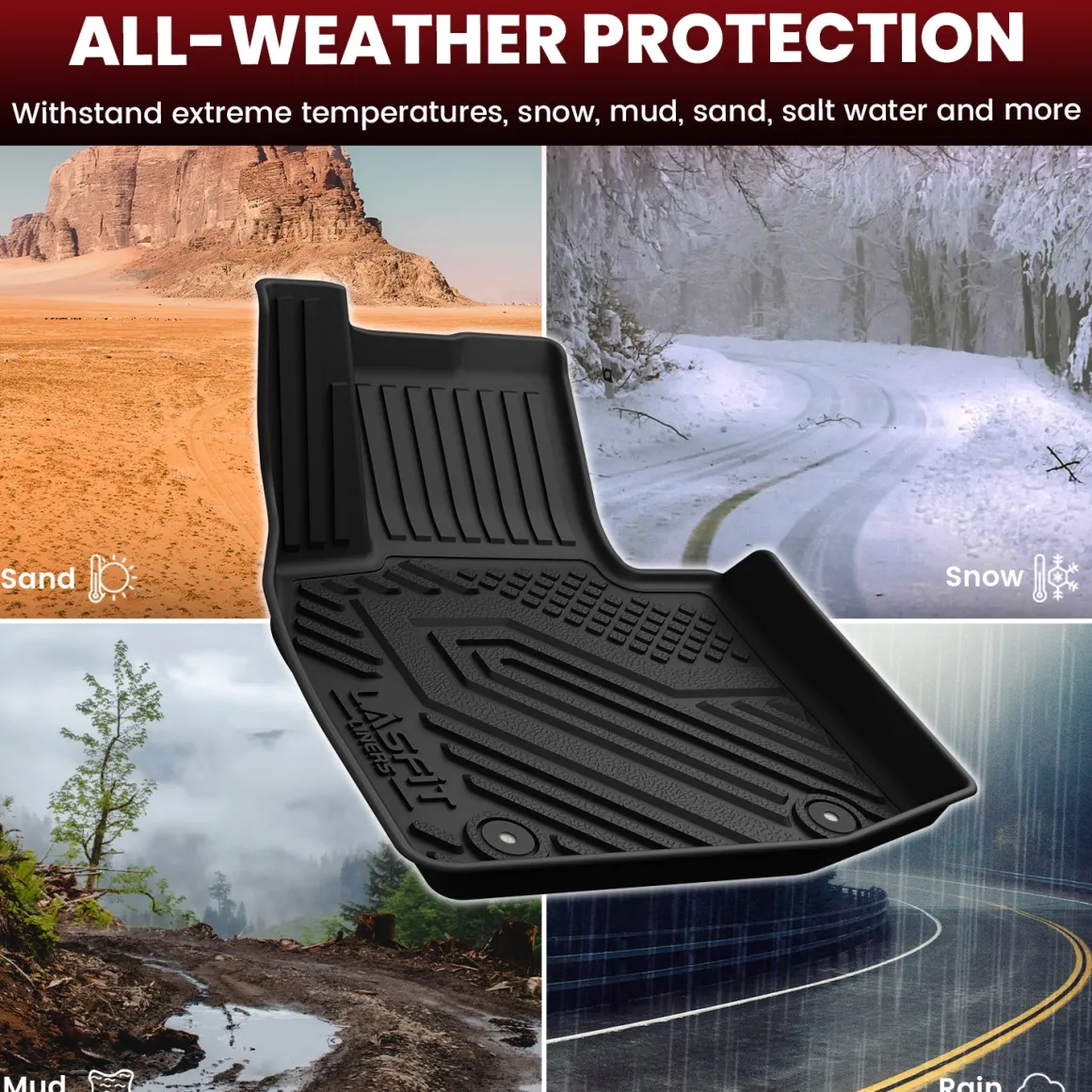 Fit for 2023-2026 Mazda CX-50 Floor Mats & Seatback & Cargo Mats
