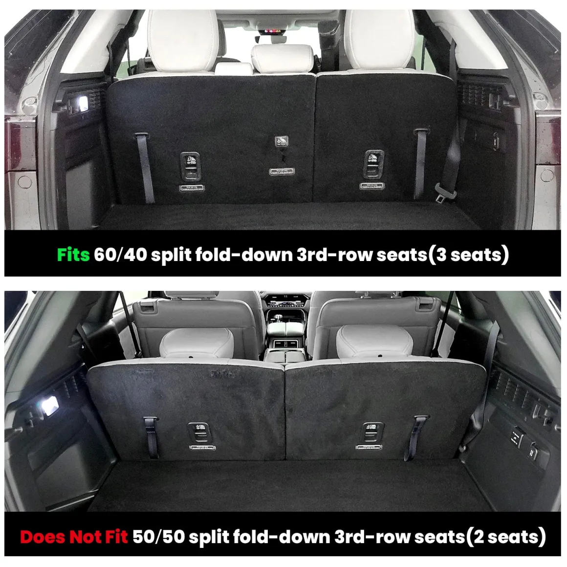 Fit for 2024-2026 Mazda CX-90 (Include CX-90 PHEV) Floor Mats or Cargo & Seatback Mat