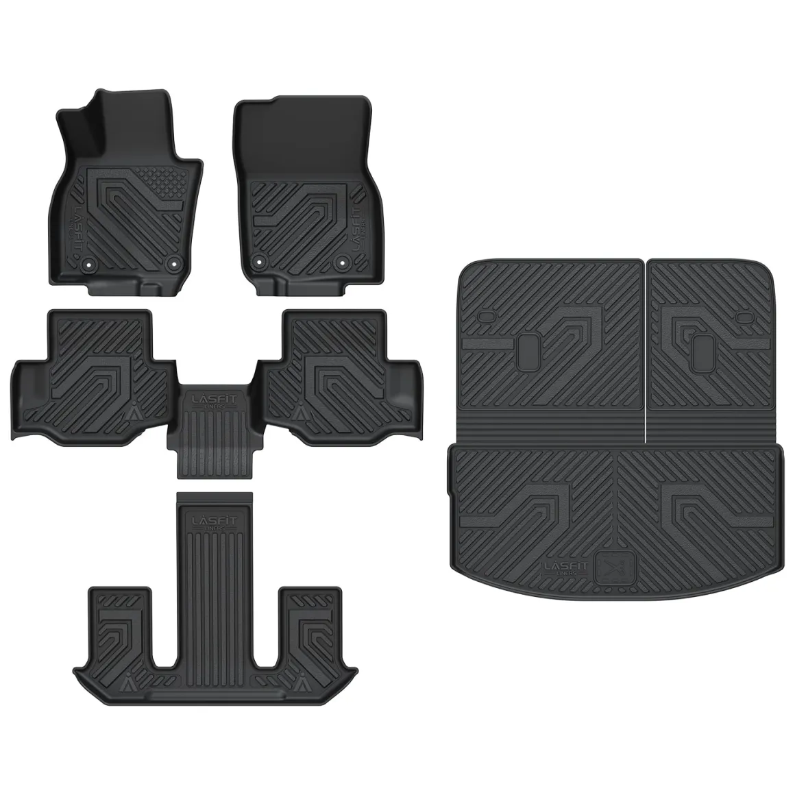 Fit for 2024-2026 Mazda CX-90 (Include CX-90 PHEV) Floor Mats or Cargo & Seatback Mat