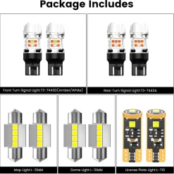 Fit for 2017-2021 Mazda CX-5 LED Exterior Interior Lights Upgrade