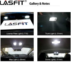 Fit for 2014-2016 Mazda Mazda3 Hatchback Sport LED Bulbs H11 Exterior Interior Lights