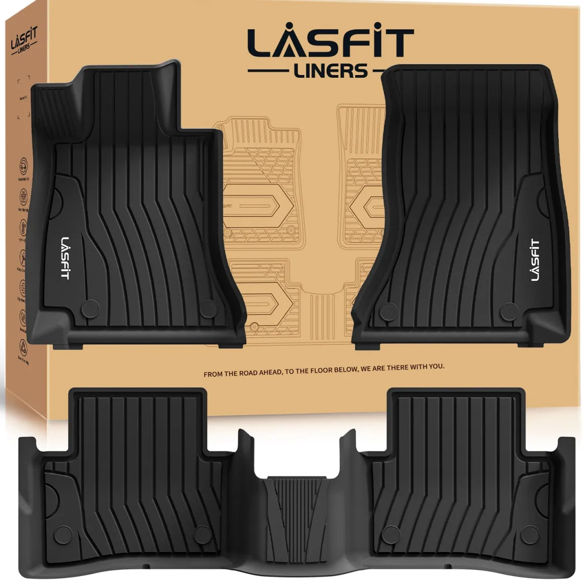 Fit for 2022-2026 Mercedes Benz C-Class Sedan Floor Mats