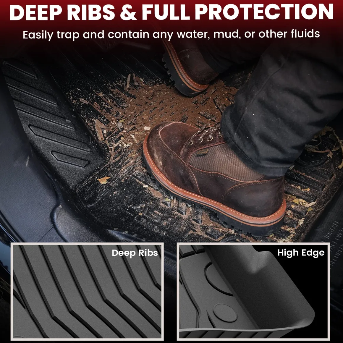 Fit for 2022-2026 Mercedes Benz C-Class Sedan Floor Mats