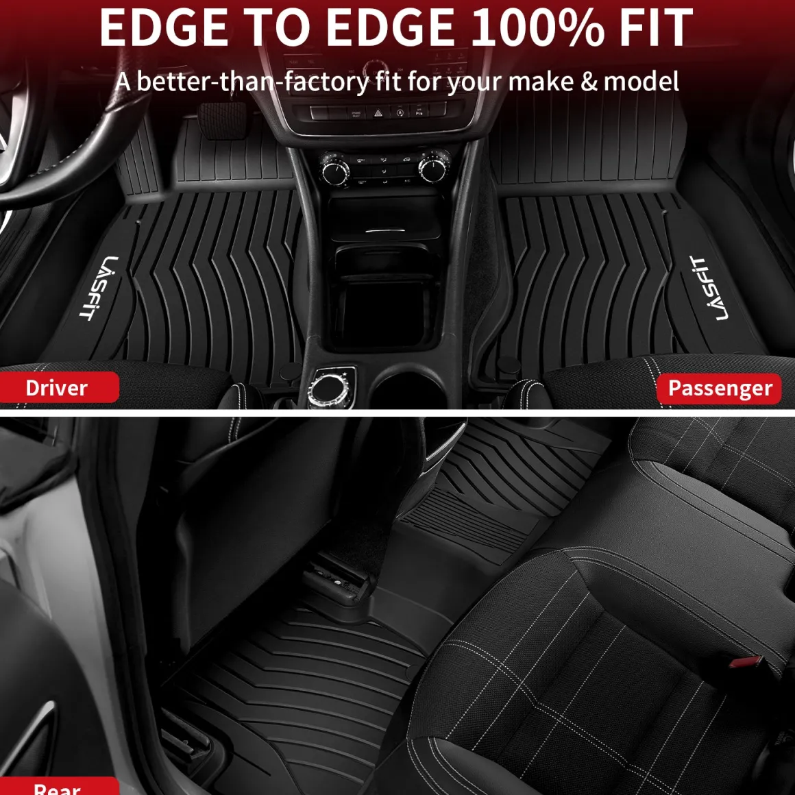 Fit for 2014-2019 Mercedes-Benz CLA-Class Floor Mats