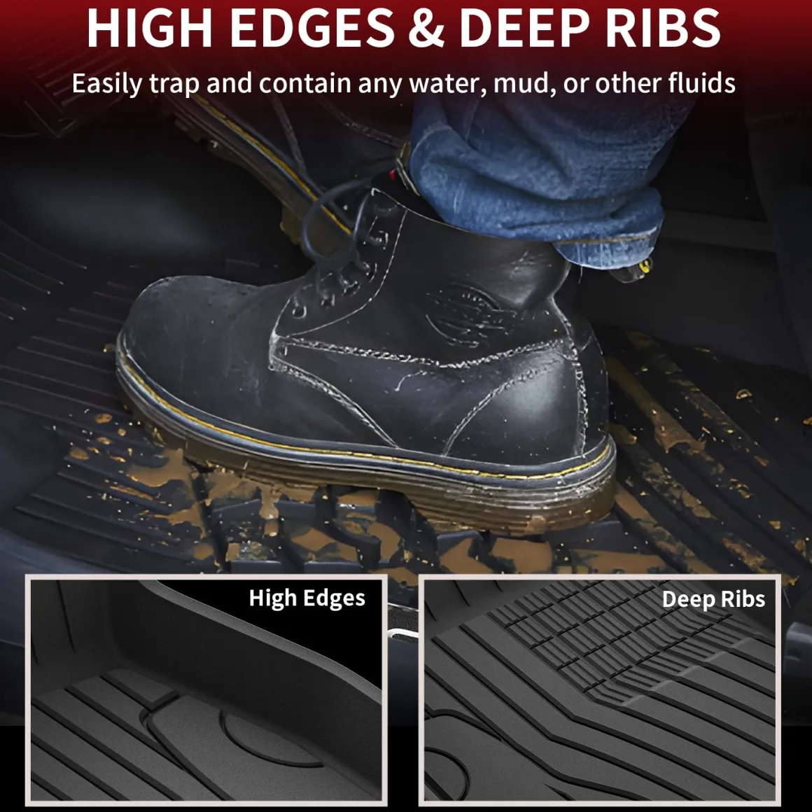 Fit for 2020-2026 Mercedes Benz GLB Floor Mats or Seatback & Cargo Mats, Only Fit 5 Seats