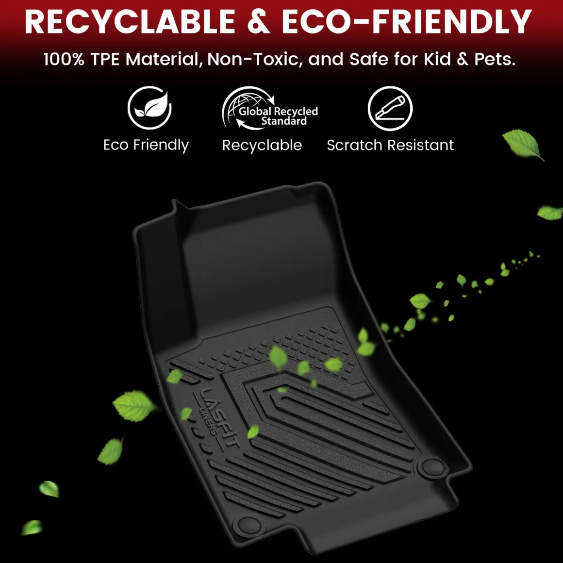 Fit for 2020-2026 Mercedes Benz GLB Floor Mats or Seatback & Cargo Mats, Only Fit 5 Seats