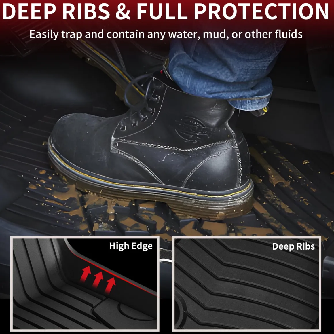 Fit for 2023-2026 Mercedes-Benz GLC Floor Mats or Cargo Mat, Don't Fit Coupe