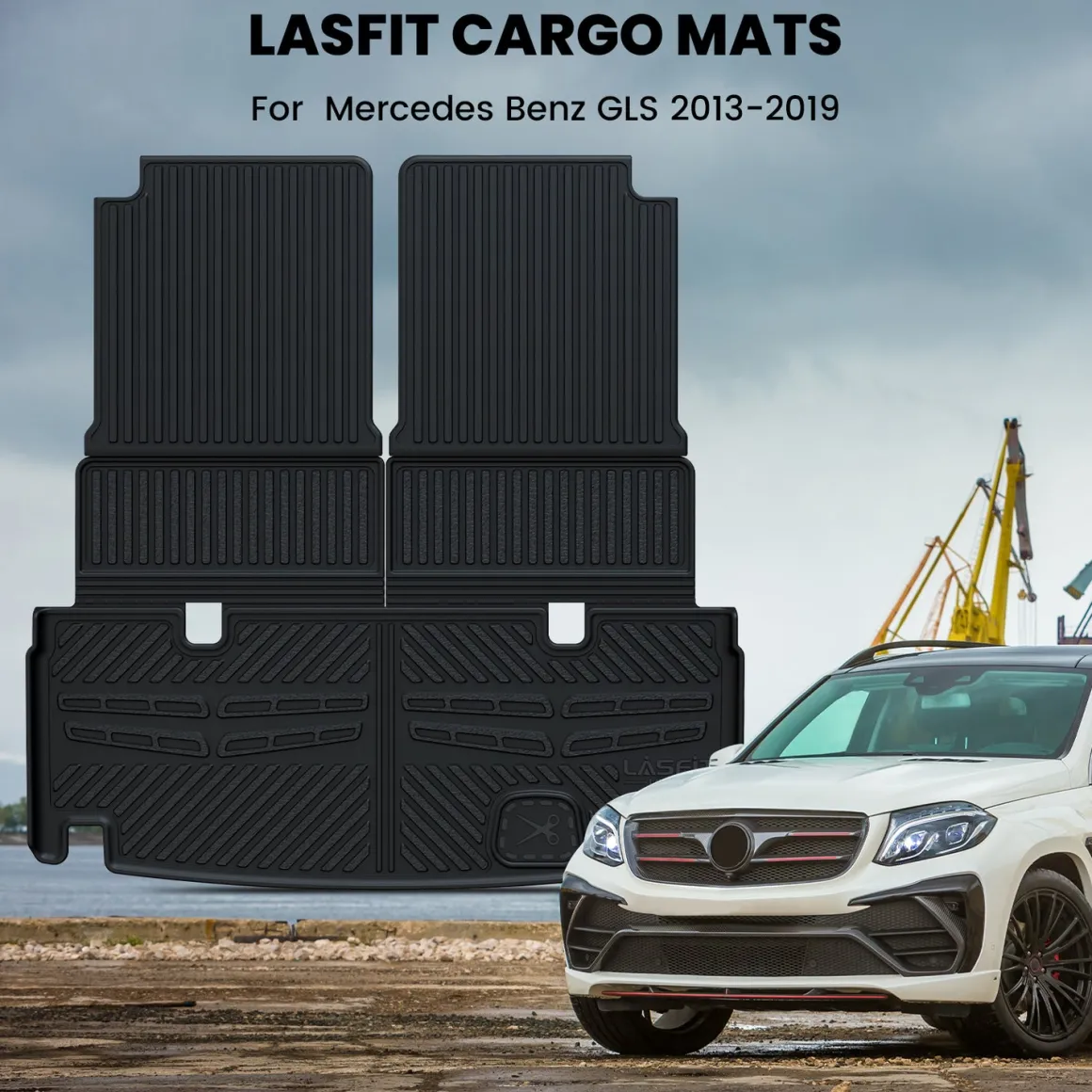 Fit for 2013-2016 Mercedes-Benz GL-Class Floor Mats or Cargo & Seatback Mats