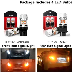 Fit for 2013-2015 Nissan Altima LED Bulbs H11 Exterior Interior Lights Plug n Play